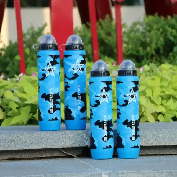 Gourde Vélo Bleue 1 litre – Image 3