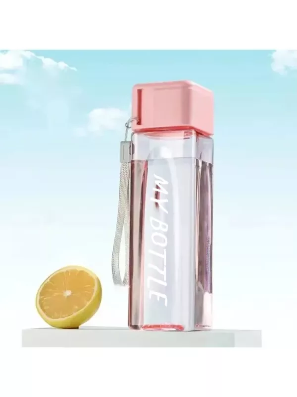 Gourde Plastique Carré 500 ml – Image 3