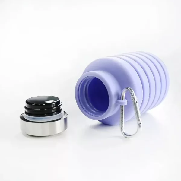 Bouteille d'eau pliable en silicone 800 ml – Image 4