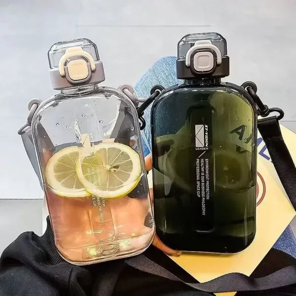 Gourde Transparente Portable - 750 ml