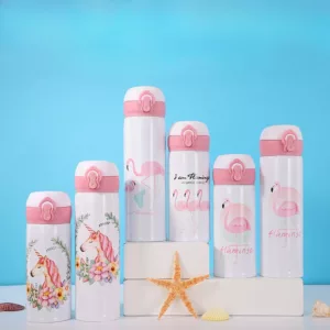 Gourde Flamant Rose - Licorne 350 ml