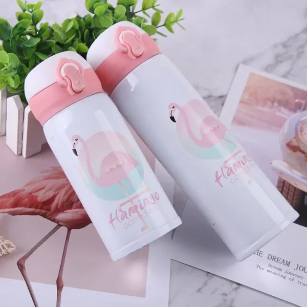 Gourde Flamant Rose - Licorne 350 ml – Image 3