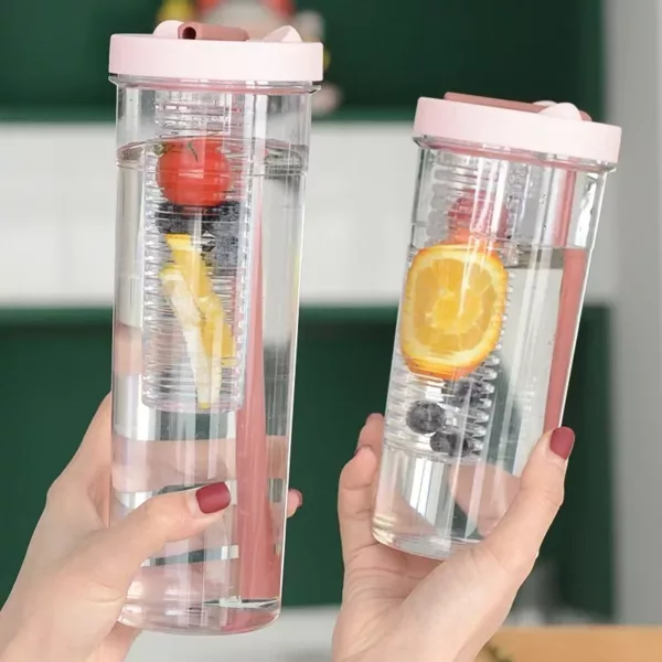 Gourde avec paille et infuseur 700 ml – Image 3