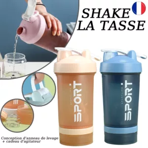 Shaker Musculation Bicolore 500 ml
