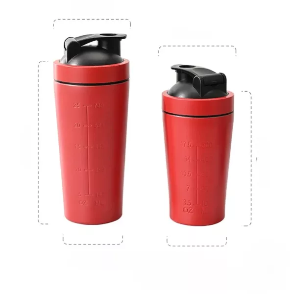 Shaker en acier inoxydable 500 ml - 750 ml – Image 4