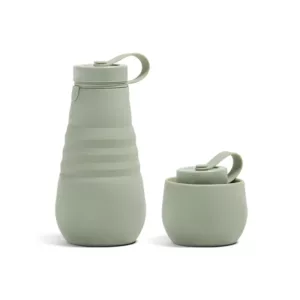 Bouteille d'eau Pliable en Silicone 600 ml