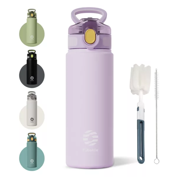 Gourde Thermos avec Paille  600 ml - 720 ml – Image 4