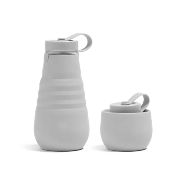 Bouteille d'eau Pliable en Silicone 600 ml – Image 3