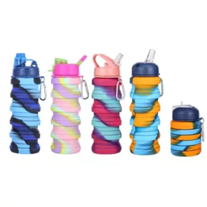 Gourde Pliable avec Mousqueton 500 ml
