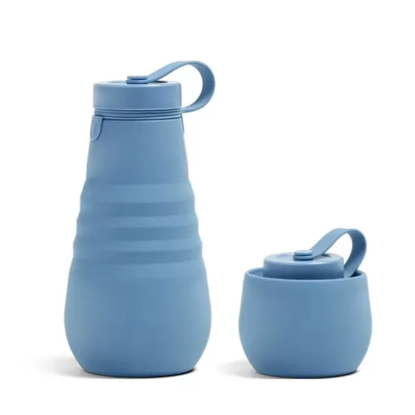 Bouteille d'eau Pliable en Silicone 600 ml – Image 4