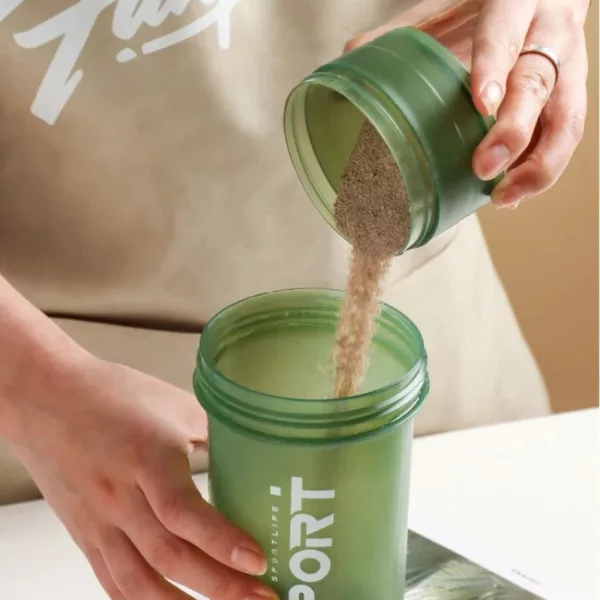 Shaker Musculation Bicolore 500 ml – Image 4