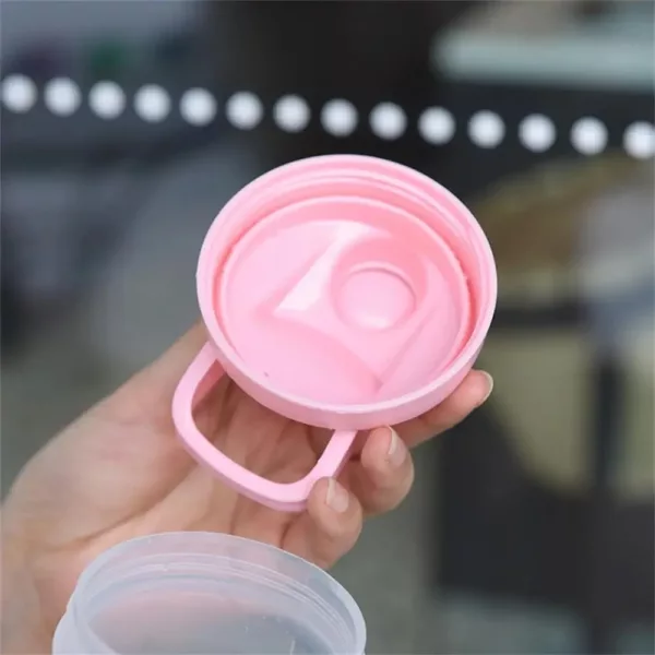Shaker en Plastique Transparent 300 ml – Image 2