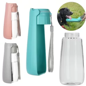 Bouteille d'eau portable pour chiens 550 ml