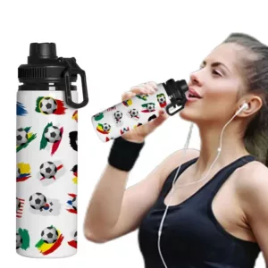 Gourde ballon de foot 700 ml