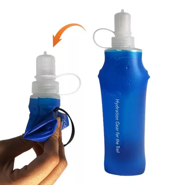 Gourde de randonné pliable 380 ml – Image 2