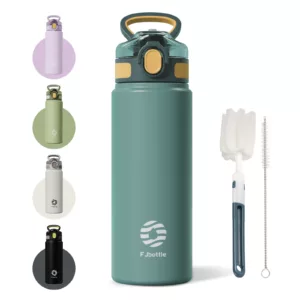 Gourde Thermos avec Paille  600 ml - 720 ml