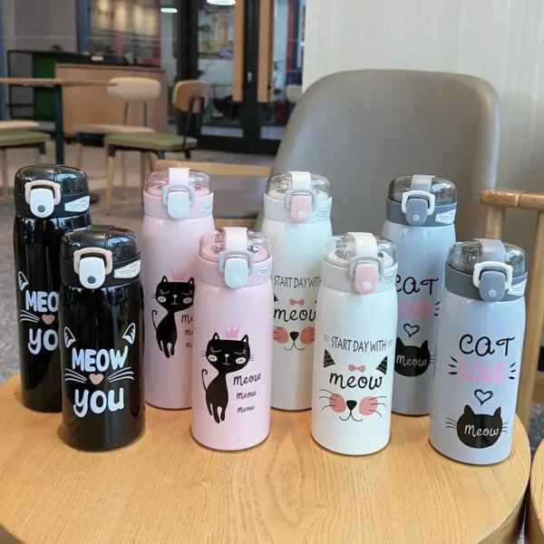 Gourde Chat pour Enfants 350 ml - 500 ml – Image 4