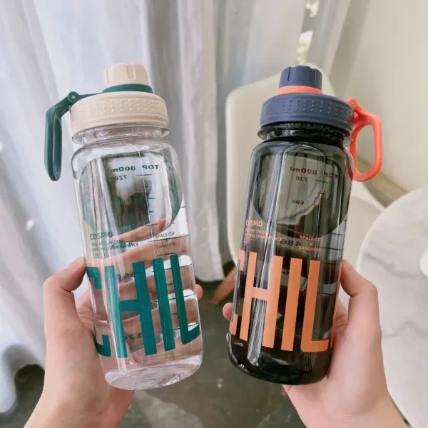 Shaker Musculation HI Fashion 600 ml - 800 ml - 1000 ml