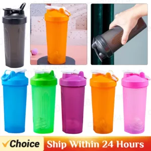 Shaker Musculation Coloré 600 ml