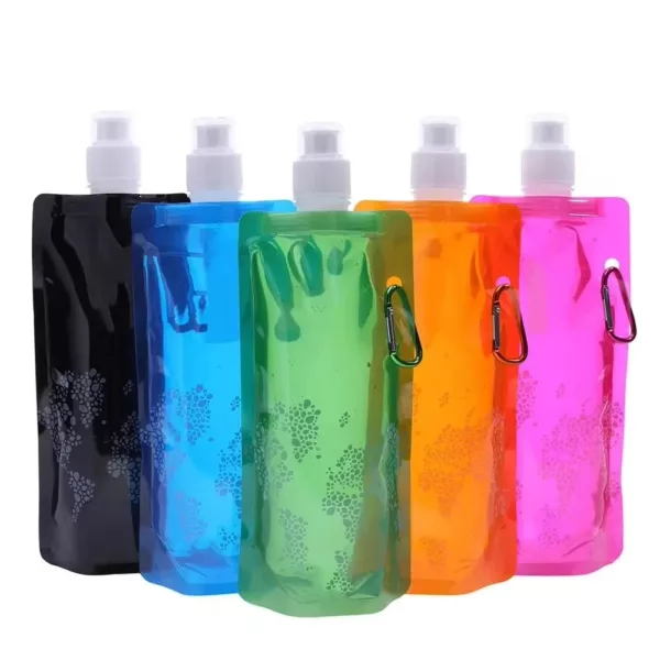 Gourde Pliable en Silicone 500 ml
