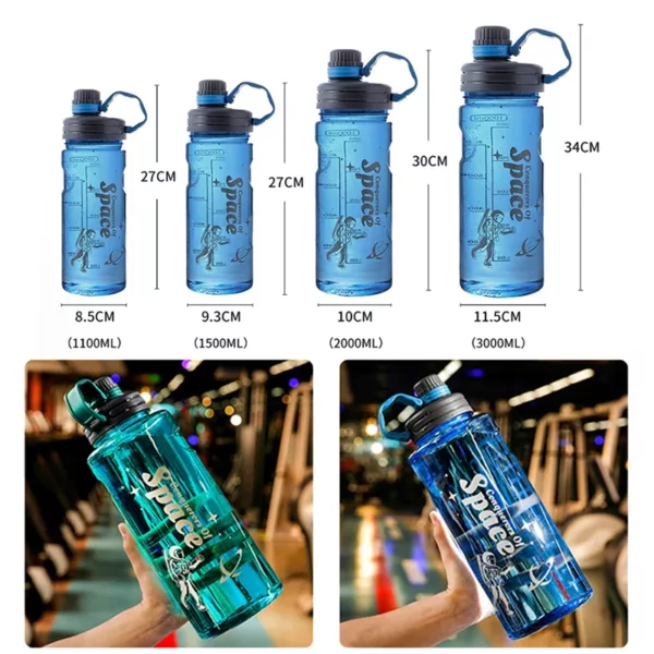 Gourde grande capacité 1L / 2L / 3L – Image 4