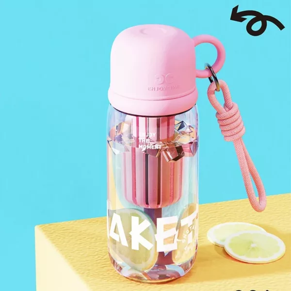 Gourde Infuseur 600ml / 800ml avec Paille et Filtre – Image 3