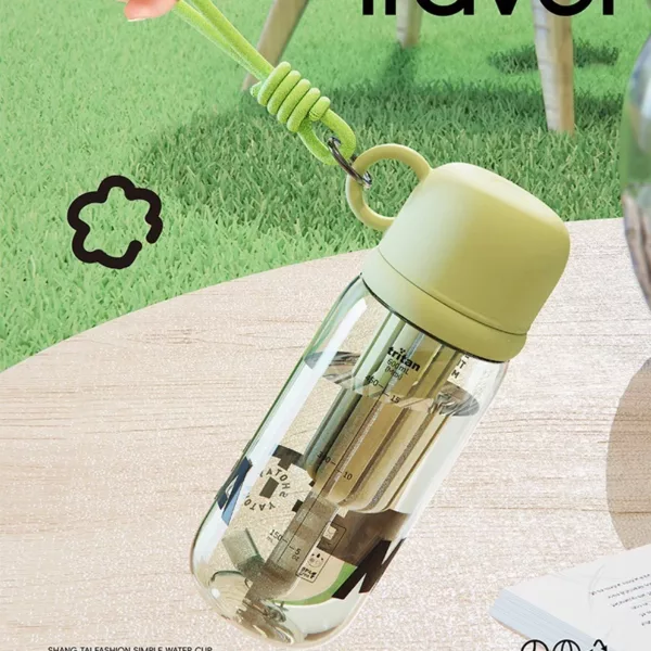 Gourde Infuseur 600ml / 800ml avec Paille et Filtre – Image 2