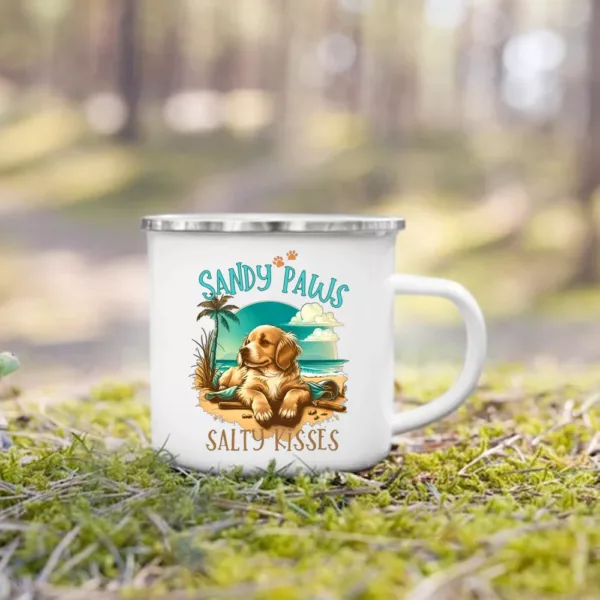 Mug Drôle Humour Chien Vacances – Image 4