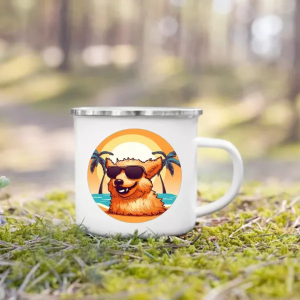 Mug Drôle Humour Chien Vacances – Image 5
