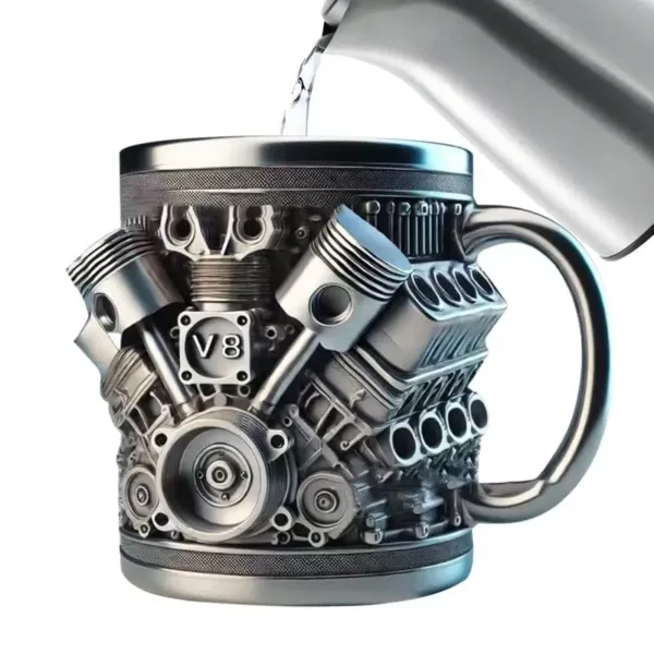 Mug Moteur 3D V6 - V8