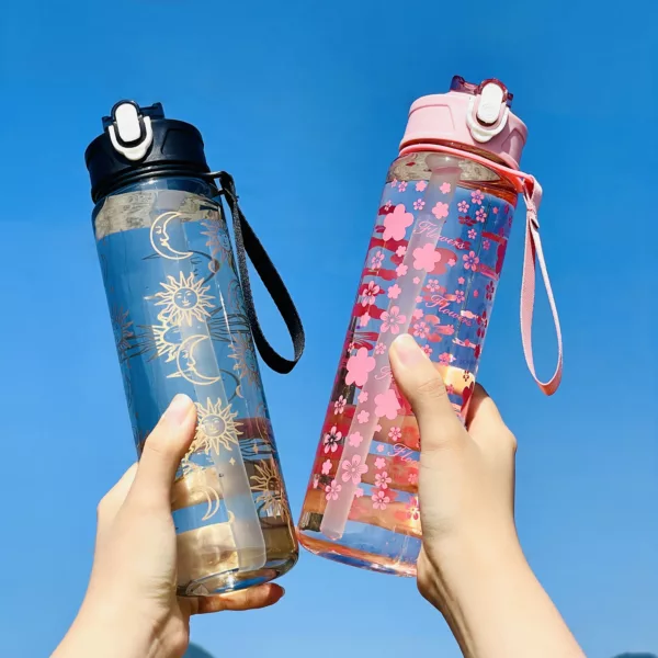 Gourde Fleurs de Cerisier 800ml – Image 4