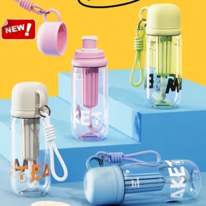 Gourde Infuseur 600ml / 800ml avec Paille et Filtre